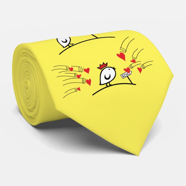 LIEBE ECHO - Comic - Tweetlercools 1 Krawatte (Gerollt)