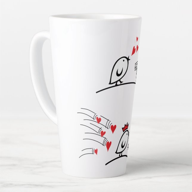 LIEBE ECHO - Comic - Tweetlercools 1 Milchtasse (Linke Ecke)