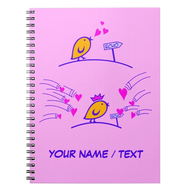 LIEBE ECHO - Comic - Tweetlercools 3 Notizblock (Vorderseite)