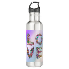 LIEBE EDELSTAHLFLASCHE