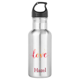 Liebe Edelstahlflasche