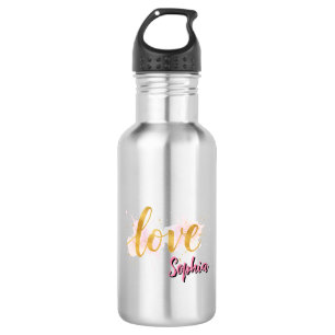 Liebe Edelstahlflasche