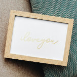 Liebe | EDITABLE TEXT GOLD WALL Foliendrucke<br><div class="desc">Liebe | EDITABLE TEXT GOLD WALL Foil Prints</div>