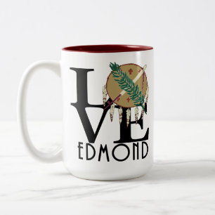 LIEBE Edmond Oklahoma 15oz Zweifarbige Tasse