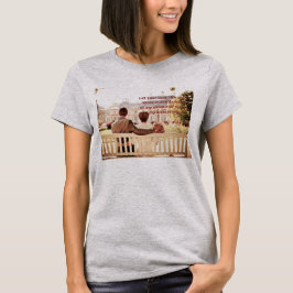 Liebe Ehepaar aus hellem Stahl T - Shirt für Fraue