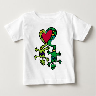 Liebe-Eidechsen Baby T-shirt