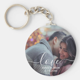 LIEBE | Eigenes Hochzeitsgeschenk für Fotos Schlüsselanhänger