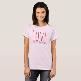 Liebe - Ein Herz. Sieben Formen T-Shirt