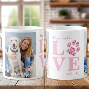 Liebe & ein Hund für Haustiere Foto Rosa Valentins Kaffeetasse