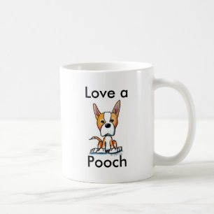 Liebe ein Hündchen Kaffeetasse