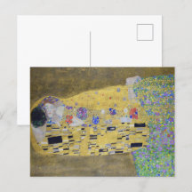 Liebe: Ein Kuss in Gold von Klimt