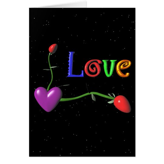 Liebe - ein Valentine für jeden Tag Karte