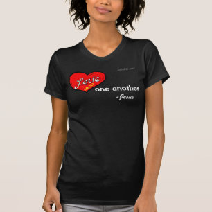 Liebe einander gotGod316.com Jesus T-Shirt