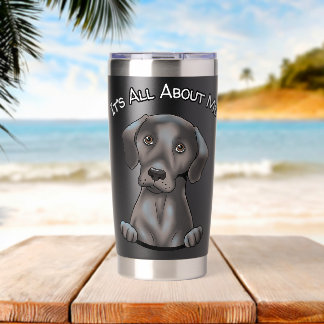 Liebe einen Labrador Retriever Geschenk Süße Lab M Thermobecher
