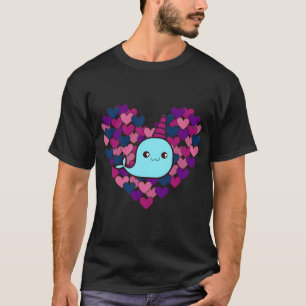 Liebe einen Narwal T-Shirt