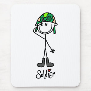 Liebe einen Soldaten Mousepad