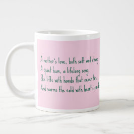 Liebe einer Mutter Jumbo-Tasse