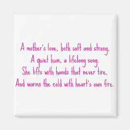 Liebe einer Mutter Magnet