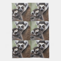 **"Liebe einer Mutter: Mama und Baby Lemur Cuddlin