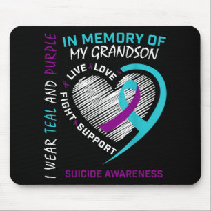 Liebe eines in Erinnerung an das Selbstmordbewusst Mousepad