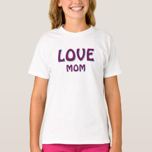 LIEBE EINFACHES GESCHENK FRAU FREUNDIN FREUND T-Shirt