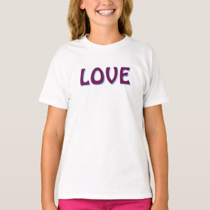 LIEBE EINFACHES GESCHENK FRAUEN FREUNDIN FREUND T-Shirt