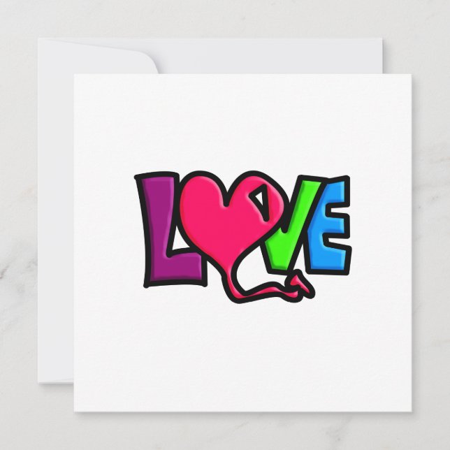 Liebe Einladung (Vorderseite)