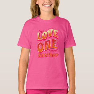 Liebe Eins John 13:34 T-Shirt