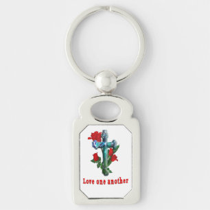 Liebe eins schlüsselanhänger