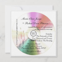 LIEBE Einzigartig Moderne Retro CD-Briefmarke Hoch