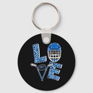 Liebe Eishockey Gepard Mädchen Hockey Frauen Eisho Schlüsselanhänger