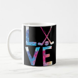 Liebe Eishockey Hockey Girls Geschenke Womens Ice Kaffeetasse