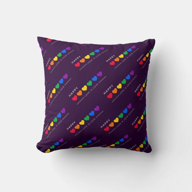Liebe Elegante Moderne Kunst, Dichtung und Musik Kissen (Vorderseite)