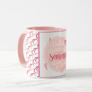 Liebe Elegante Moderne Kunst, Dichtung und Musik Tasse