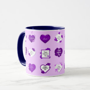 Liebe Elegante Moderne Kunst, Dichtung und Musik Tasse
