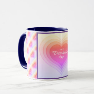 Liebe Elegante Moderne Kunst, Dichtung und Musik Tasse