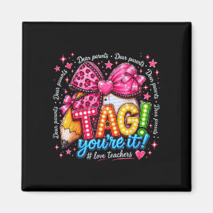 Liebe Eltern Tag Liebe Lehrer letzter Schultag Magnet