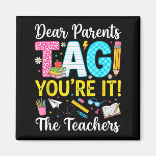 Liebe Eltern Tag Liebe Letzter Schultag Lehrer Magnet