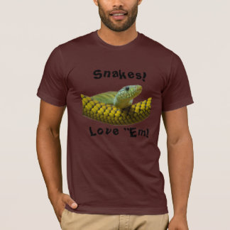 Liebe-" EM-T - Shirt der Schlangen-I