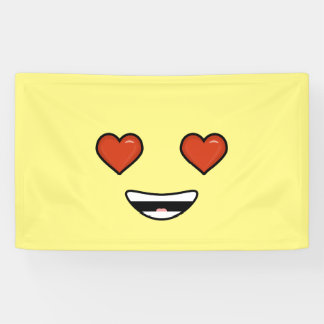 Liebe Emoji Banner