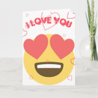 Liebe Emoji Card