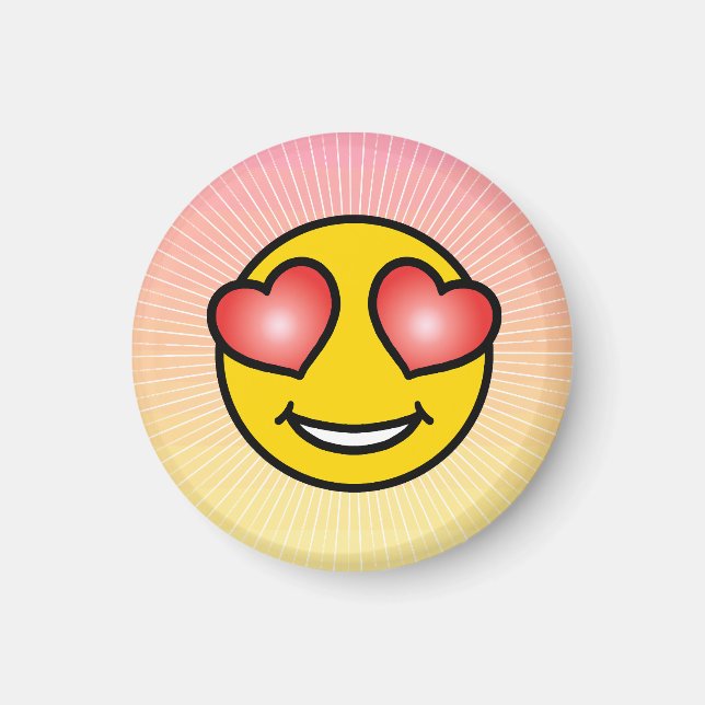 Liebe Emoji Magnet (Vorne)