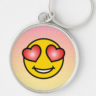 Liebe Emoji Schlüsselanhänger