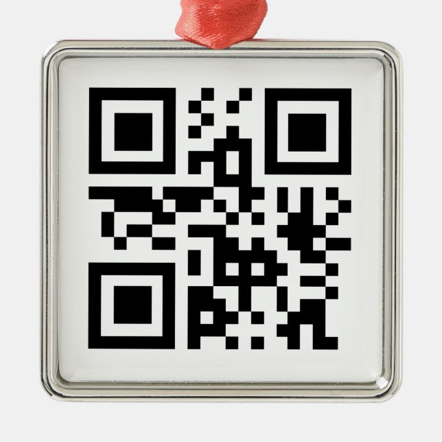 Liebe - Englisch Silbernes Ornament (Vorne)