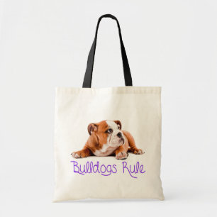 Liebe English Bulldog Welpen Tote Bag Tragetasche