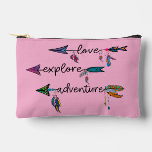 Liebe Entdecken Sie das Adventure Arrow Tribal Boh Zubehörtasche