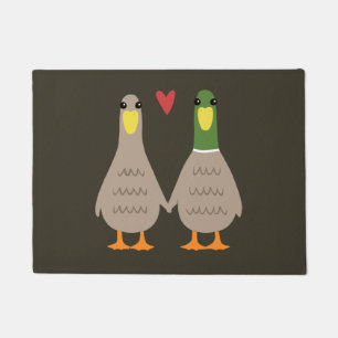 Liebe Enten  Niedliche Enten - Haltegriffe Fußmatte