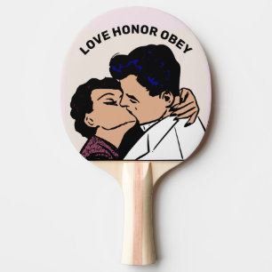 LIEBE EONOR OBEY WEDING GIFT PING PONG PADDLE TISCHTENNIS SCHLÄGER