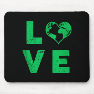 Liebe Erde Planet Umwelt-Tankstellen Not Mousepad