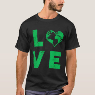 Liebe Erde Planet Umweltprobleme T-Shirt